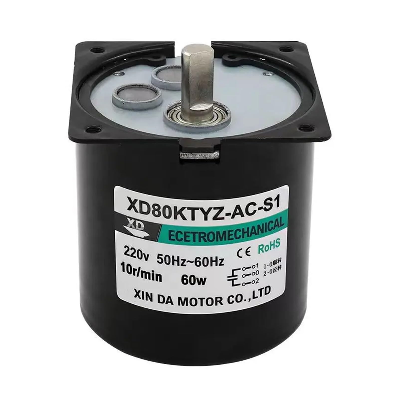 80KTYZ permanent magnet AC synchronous electronic starter 60W low speed reversible electronic starter 220V gear reduction мотор колесо FXPGIIOZM(20RPM) von FXPGIIOZM