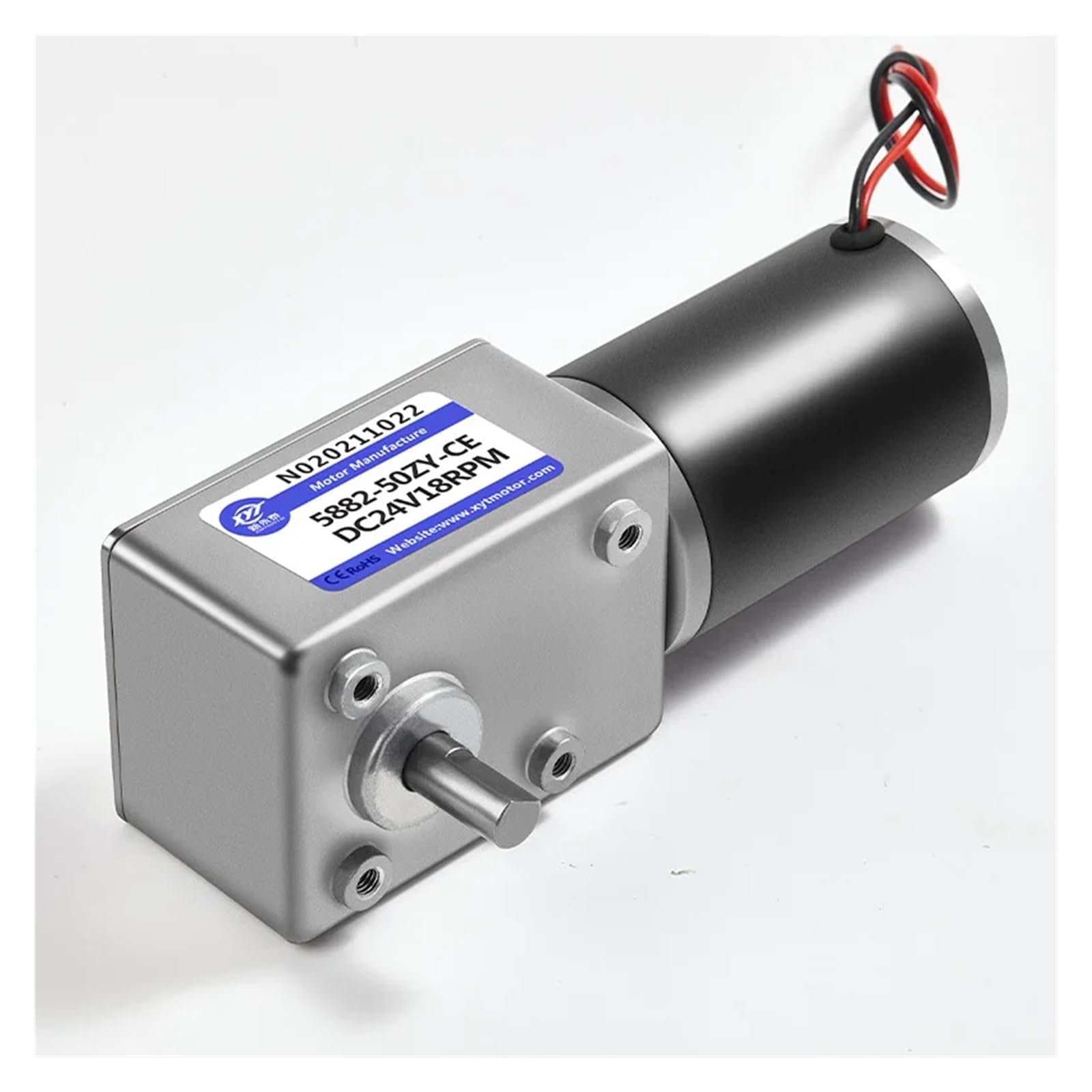 Single-Shaft Or Double-Shaft DC12V24V High-Torque Worm Geared electronic starter With 1.5 To 440RPM Adjustable Speed Reversible And Self-Lock FXPGIIOZM(Single Shaft,440RPM_24V) von FXPGIIOZM