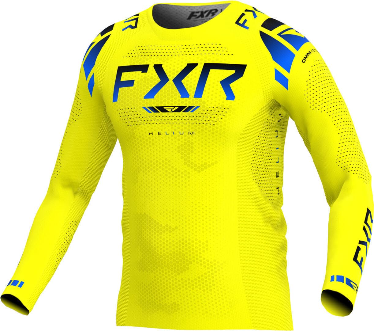 FXR Helium 2025 Motocross Jersey, gelb/blau, M von FXR