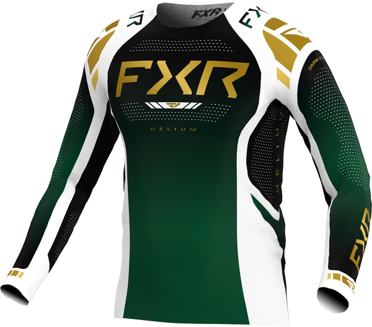 FXR Helium 2025 Motocross Jersey, grün/weiß, XL von FXR