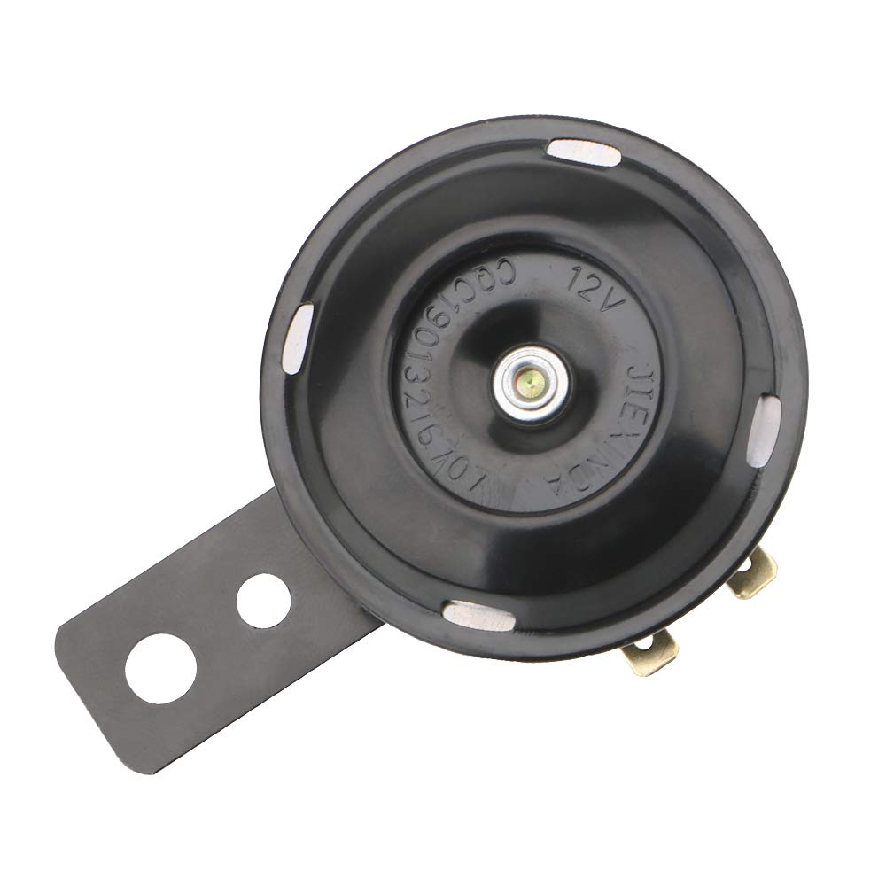 FYMTS Universal 12V Horn 1,5A 105db Signal für Motorrad wasserdichte runde Laute Hornlautsprecher von FYMTS