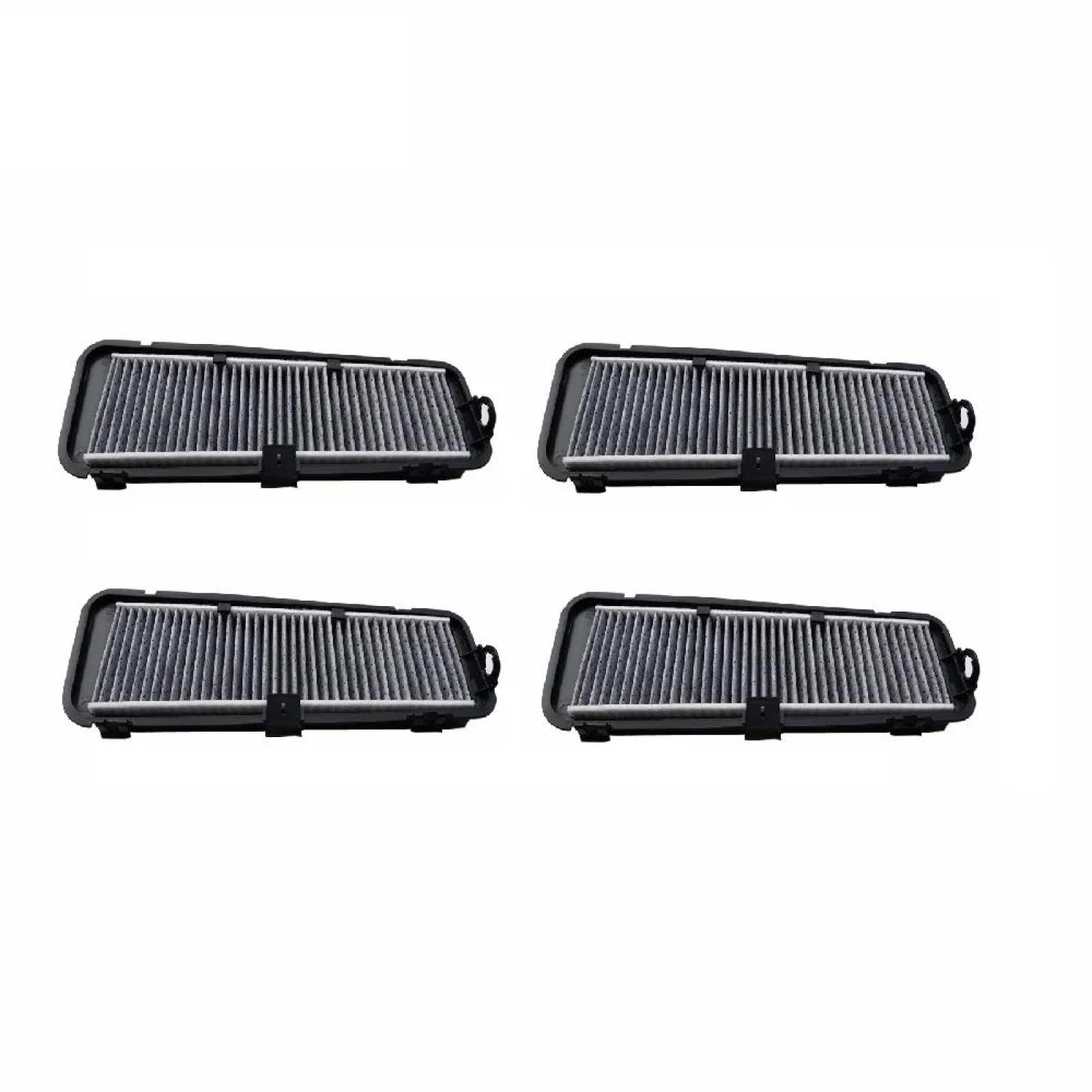 FYOSHDLY Autoluftfilter Für Audi A6 C7 2011-2019 1.8T 2.0T/A7 2015-2019 Modell Autofilter Externer Innenraumluftfilter OEM 4GD819343 (4Stk. 1) von FYOSHDLY