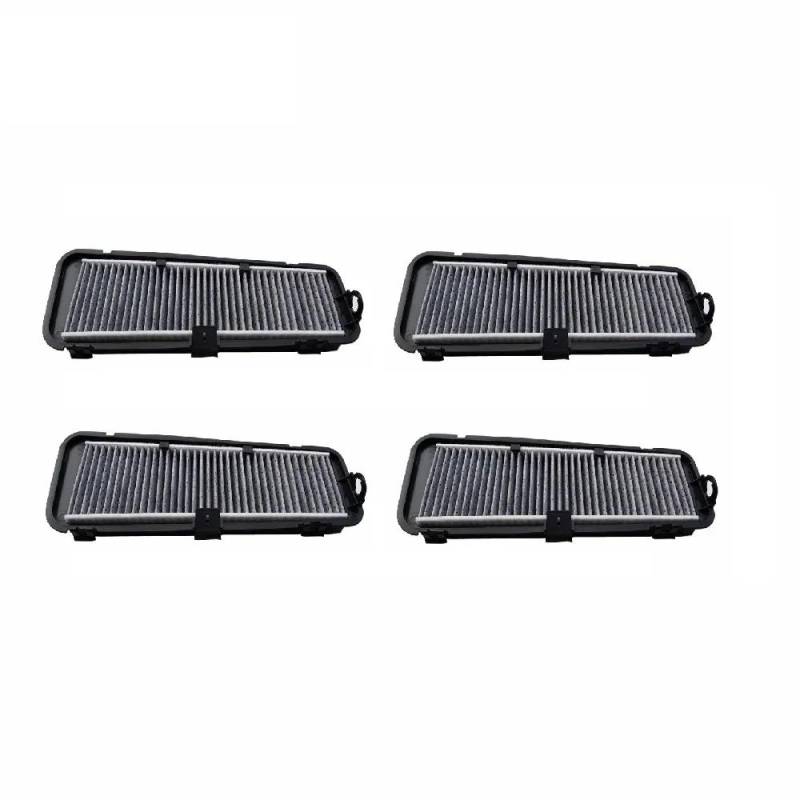 FYOSHDLY Autoluftfilter Für Audi A6 C7 2011-2019 1.8T 2.0T/A7 2015-2019 Modell Autofilter Externer Innenraumluftfilter OEM 4GD819343 (4Stk. 1) von FYOSHDLY