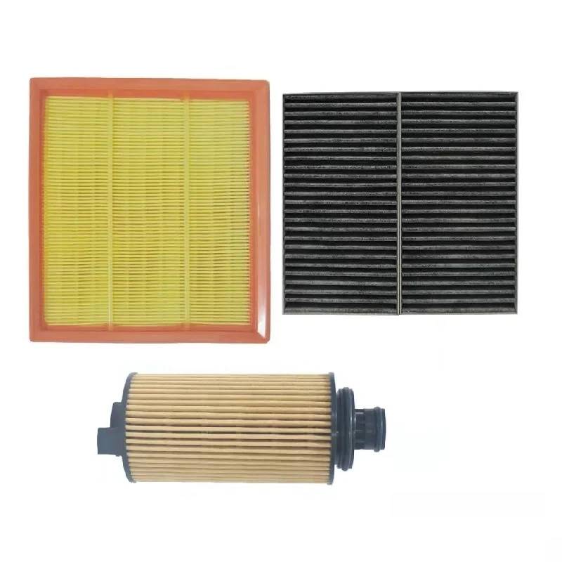 FYOSHDLY Autoluftfilter Für SAIC MAXUS G10 G10 Plus G20 RG10 RG20 2.0T C00027056 C00016587 3104344 Luftfilter Kabinenöl/Filter (rot) von FYOSHDLY