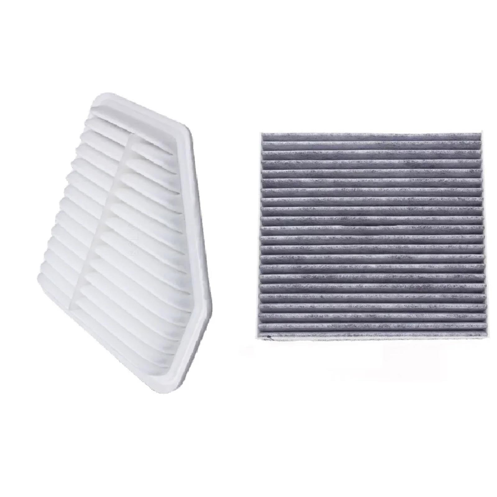 FYOSHDLY Autoluftfilter Für Toyota Camry XV40 2006-2011 3.5L 2GR-FE RAV4 AURION PREVIA III Filter 178010H070 8713950100 Luftfilter Kabine Filter 2Pcs von FYOSHDLY