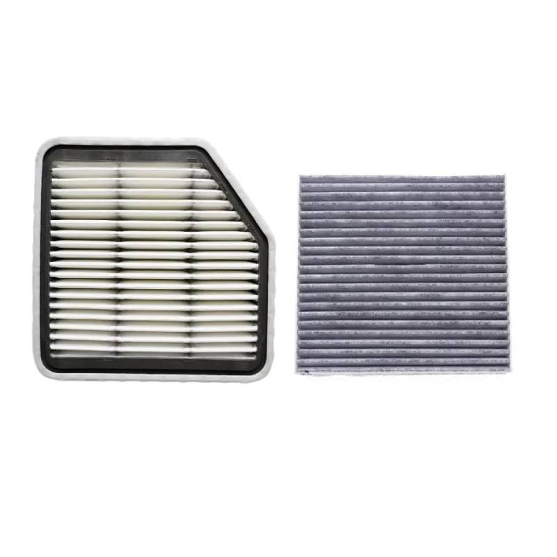 FYOSHDLY Autoluftfilter Für Toyota Old Reiz 2.5/3.0 Modell 2005-2010 Auto-Accessoris-Filter 17801-31110 87139-30040 Luftfilter-Innenraumfilter (2 Stück Filter) von FYOSHDLY