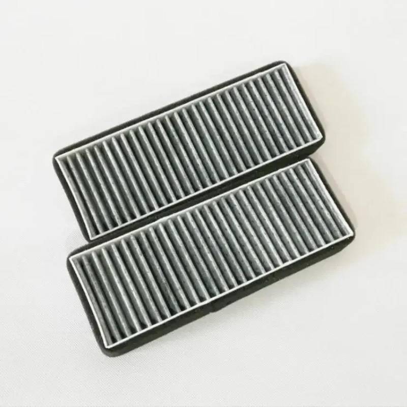 FYOSHDLY Autoluftfilter Für Volkswagen Polo alt/neu 2009-2014 Externe Baugruppen Kohlefilter Luftfilter (Dunkelgrau) von FYOSHDLY