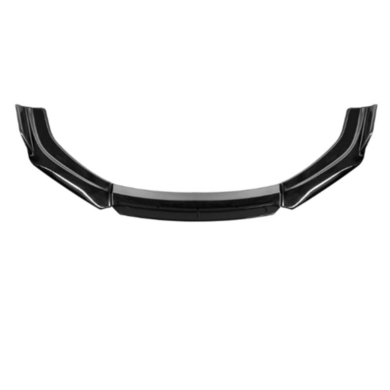 Auto Spoiler Frontspoiler für KIA Ceed 2018-2023,Frontstoßstange Lippe Spoiler Splitter Protector,Verdickte Anti Collision Car Styling Modifiziertes Zubehör,A-Black von FYXASDNY