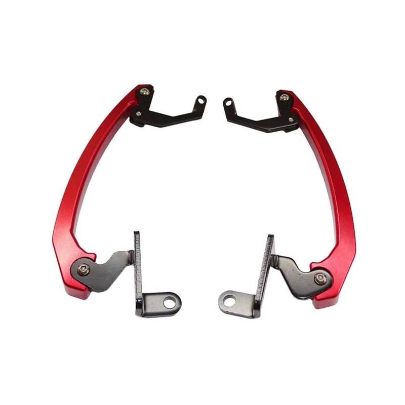 Motorrad-Armlehnen-Handgriff Für Y&amaha MT07 MT-07 FZ-07 FZ07 2014 2015 2016 2017 Motorrad-Haltegriffe Hinten Soziushaltegriff Hinten Motorrad-Beifahrerhaltegriff(Rot) von FZCSIMR