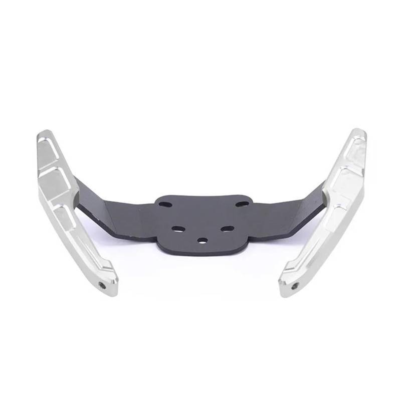 Motorrad-Armlehnen-Handgriff Für Zontes ZT125-U Für KIDEN 125U U 125 U1 155U 155U1 KD150 Motorrad-Heckarmlehne Hinterer Beifahrergriff Haltegriff Handlauf Motorrad-Beifahrerhaltegriff(Silber,A) von FZCSIMR