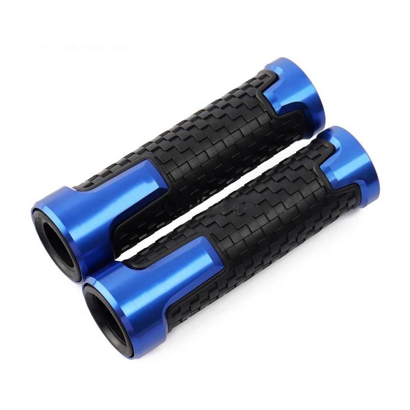 Motorradgriff Für CB750 CB 750 Für Hornet 2023 Motorrad 7/8" 22mm Anti-Rutsch-Lenker Lenkerhandgriffe Motorradgriffabdeckung(BLAU) von FZCSIMR