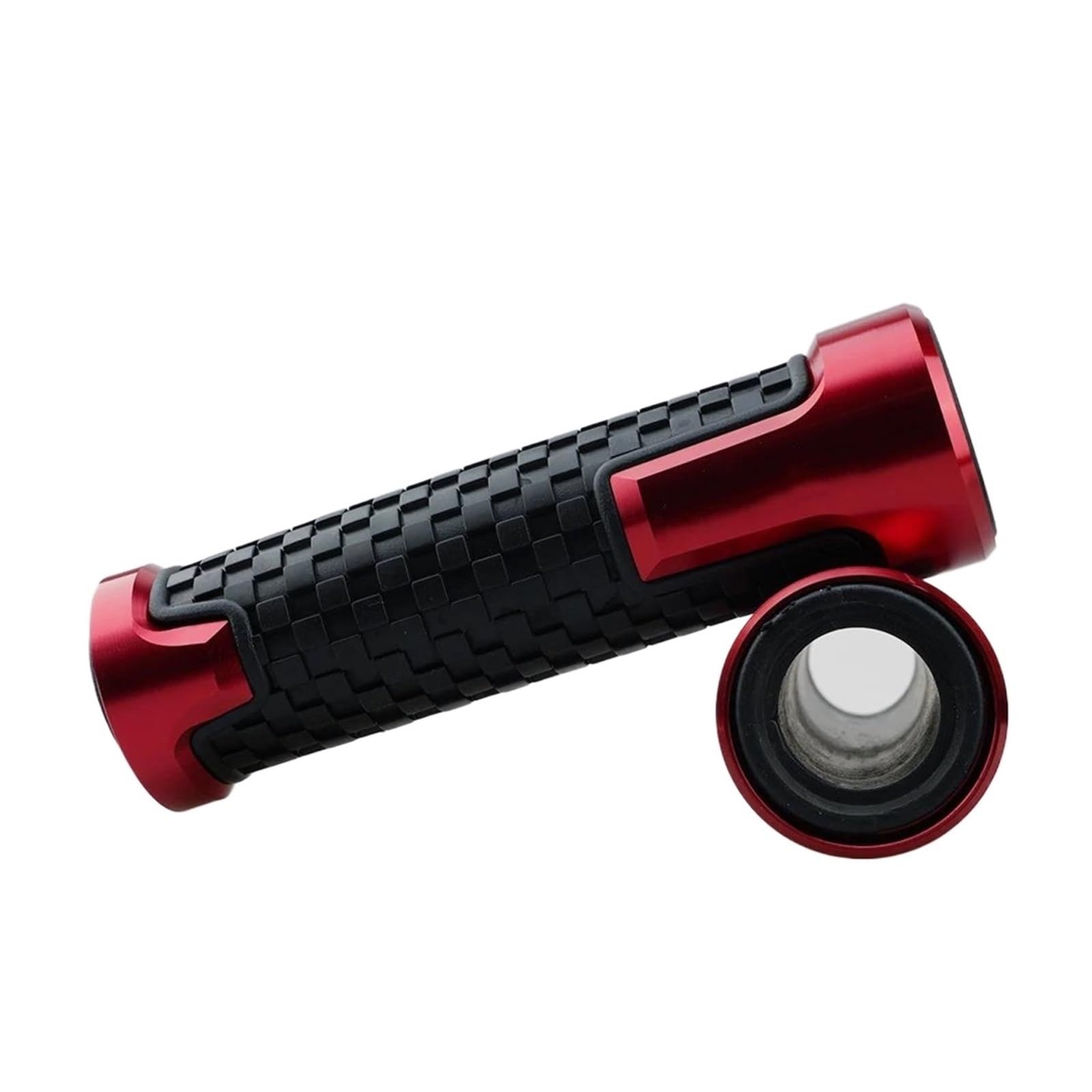 Motorradgriff Für Shadow VT 400 600 750 1100 VT400 VT600 13 Motorradzubehör 7/8'' 22MM Lenkergriffe Griffgriff Lenker Motorradgriffabdeckung(Rot) von FZCSIMR