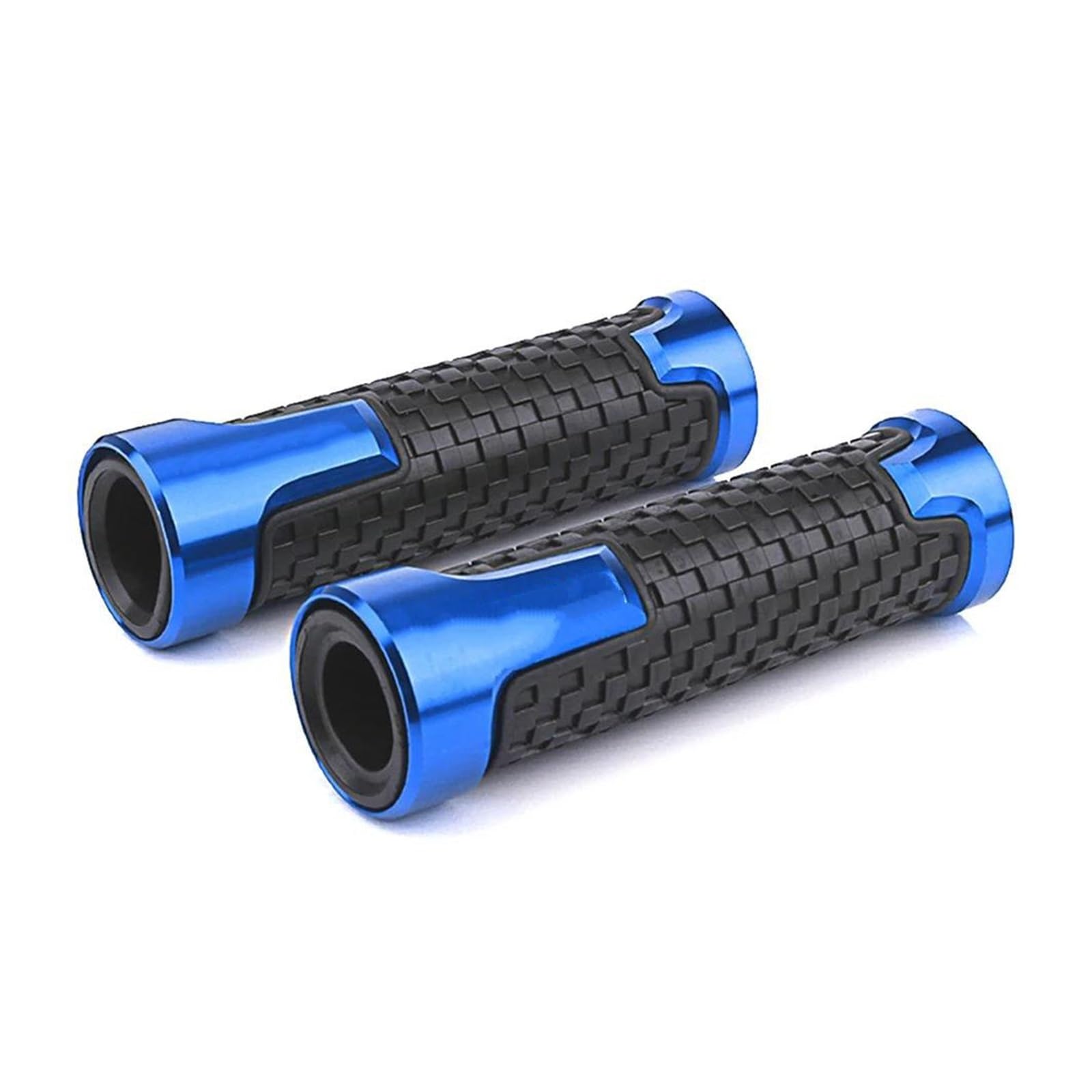 Motorradgriff Für Y&amaha Fz1 Fz6 Fz8 Fz 1 6 8 7/8“ 22MM Universal Lenker Handgriff Handgasgriff Motorradzubehör Motorradgriffabdeckung(BLAU) von FZCSIMR