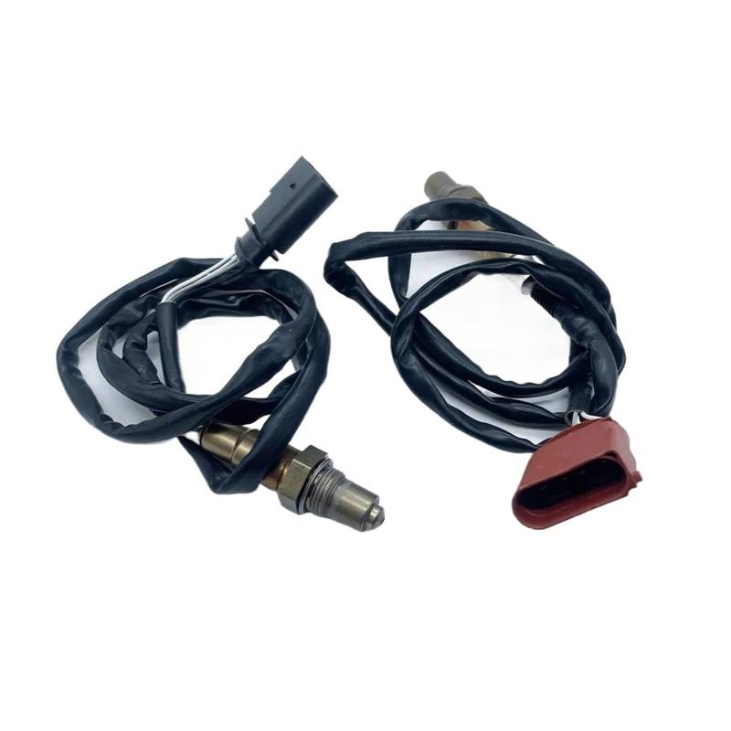 Upstream Downstream 06A906262Q 06A906262F Breitbandsonde O2 Sauerstoffsensor Für VW Für Jetta Für Beetle Für Golf Sauerstoffsensor im Auto(2 Stücke) von FZCSIMR