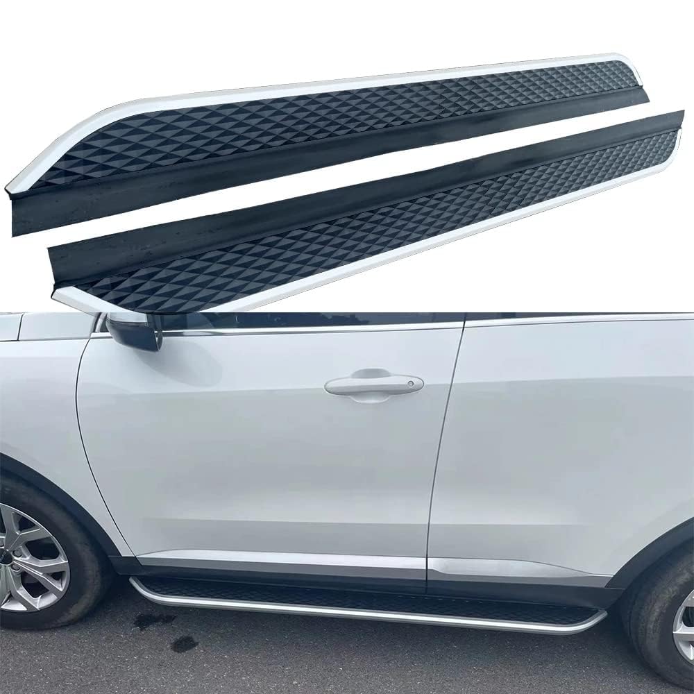 Für VW Volkswagen Taos 2021 2022 Seitenschweller Trittbretter Flankenschutz Style Praktisches Deko-Zubehör fürs Auto Fußpedal von FZMFFF