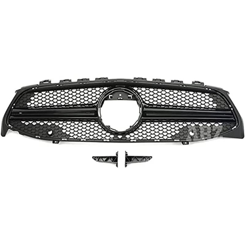 Passend für Mercedes Benz CLA W118 CLA180 200 250 260 45 2019-2022 Front Kühlergrill Gitter Kühler Front Rippen Grill, Hochwertige Autoteile,A von FZMKJQ