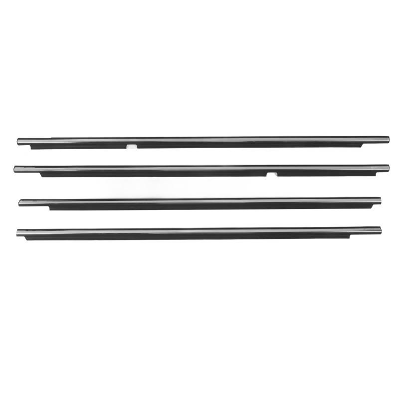 4PCS Autotürfenster-Dichtungsstreifen für LandCruiser FZJ105 HZ 105, 7571060051 Türfenster-Zierleisten-Ersatz für LX470 UZJ100, Fenster-Dichtungsstreifen-Zierl von Fabater