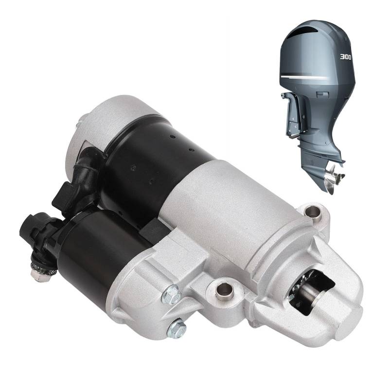 Außenbord-Startermotor, 6CE 81800 00 Marine-Starter-Boots-Marinemotor-Starter-Ersatz für 4-Takt-Außenbordmotor mit 225 250 300 PS, Schneller Start von Fabater