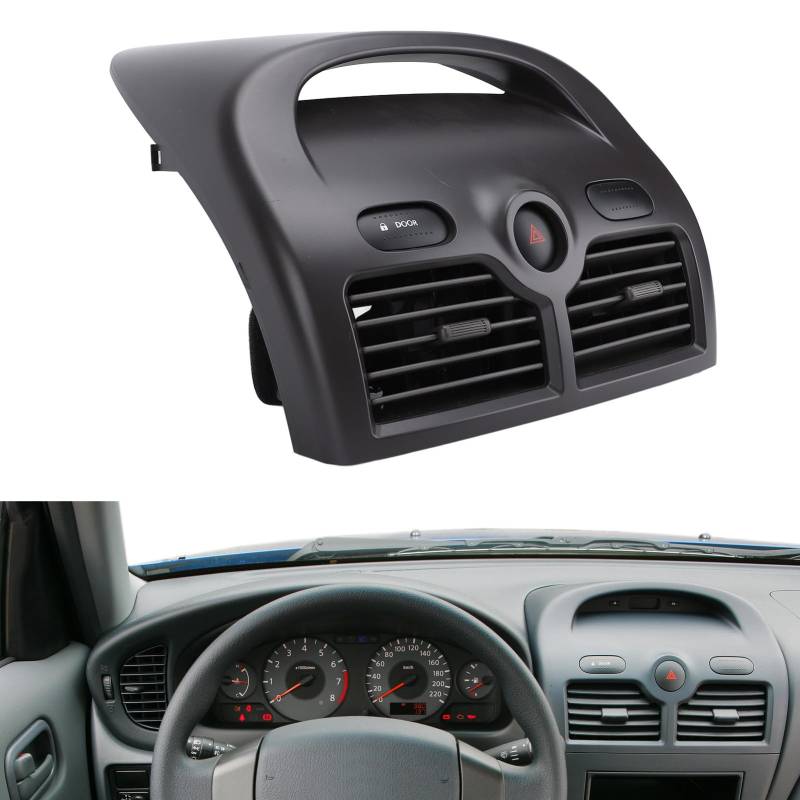 Center Dash A/C Dashboard AC Air Vent Panel Trim Outlet Kompatibel mit Almera Classic B10 Sunny B10, stilvolle Optik Verbesserte Airflow Dash Ersetzen von Fabater