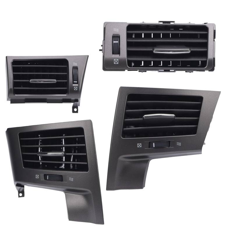 Center Dash AC -Auslassluftentlüftungsanbieter Austausch für LX570 2007 Bis 2015, Auto -Armaturenbrett -Klimaanlagen -Auslass -Kit, Fahrer- und Beifahrerseite AIR -Lüftung + von Fabater