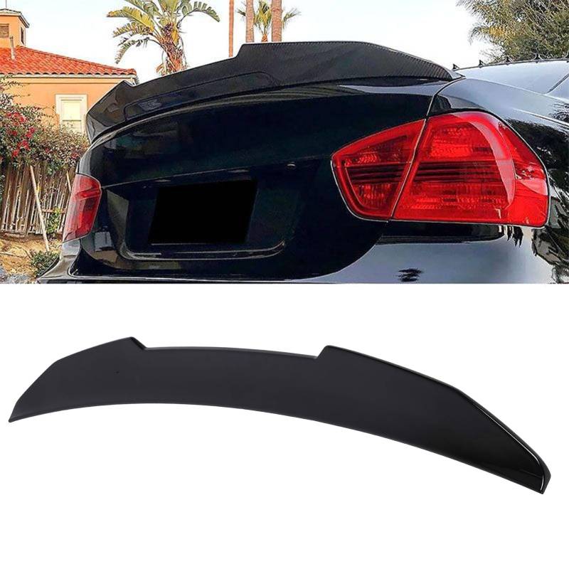 Heckspoilerflügel für 5er-Serie E60 Limousine 2004–2010, für M5 E60 2004–2010, Aerodynamischer Sport-Rückseitenspoilerlippen-Heckflügel Im PSM-Stil, Verbessert die Fahrstabilität von Fabater