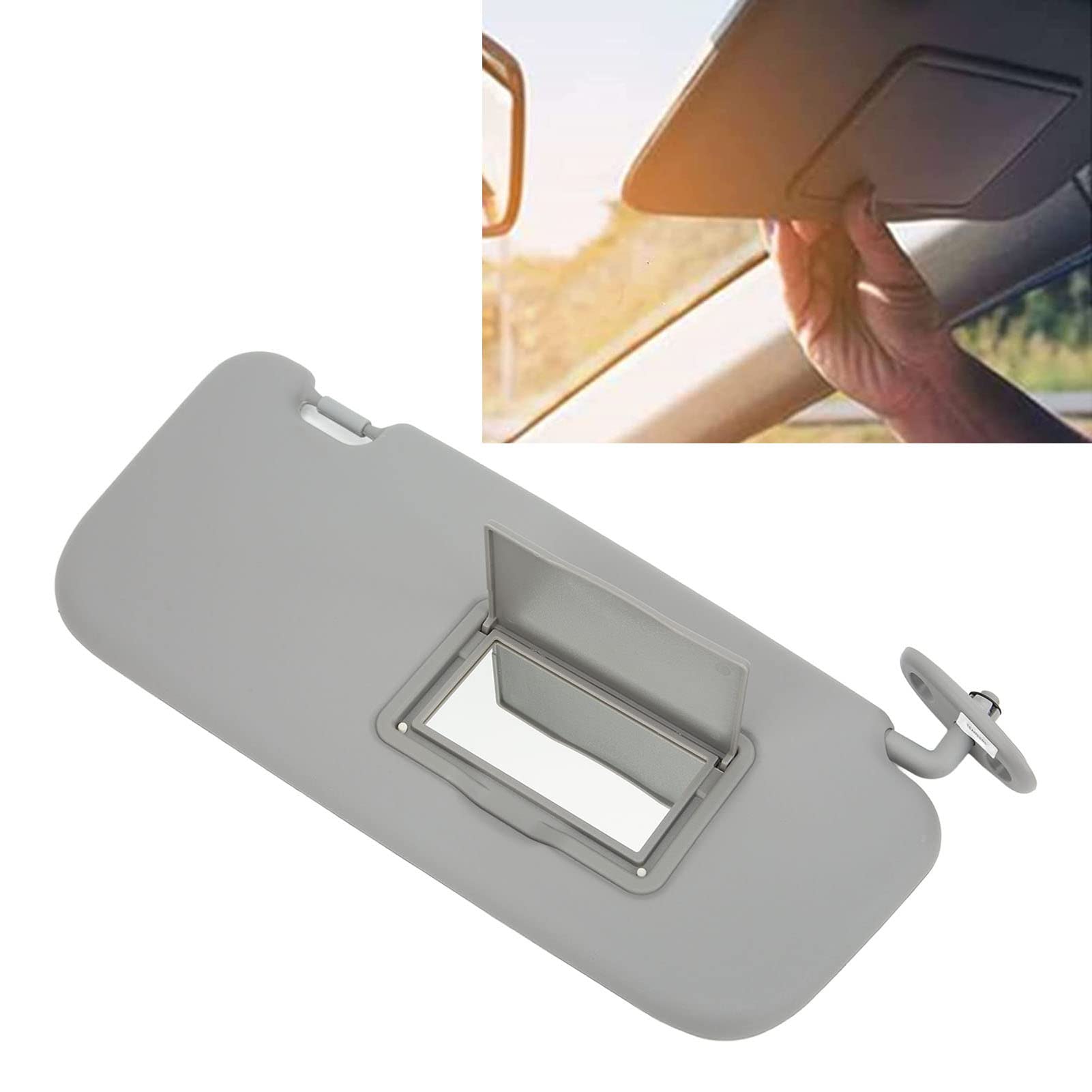 Linke Fahrerseite Sun Visor Grey, 85220-1c200qs Ersatz für Getz 2002-2011, Auto in der Sonnenvisierversammlung (Rechts) von Fabater