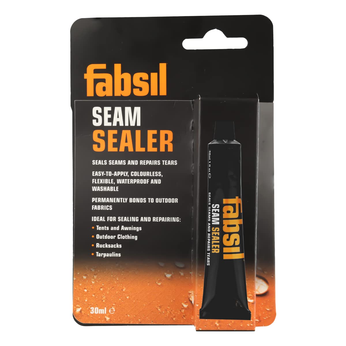 Fabsil GRFAB61 Nahtversiegelung, 30 ml, repariert Risse und beschädigte Nähte für Zelte und Outdoor-Ausrüstung von Fabsil