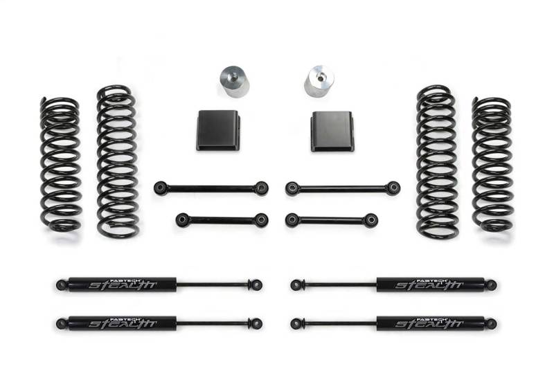 Fabtech 20-21 Jeep JT 4WD Diesel 7,6 cm Sport II System w/Stealth (K4193M) von Fabtech