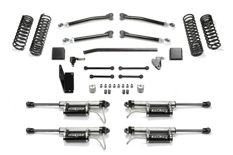 Fabtech - 20-21 Jeep JT 4WD Diesel 7,6 cm Trail w/DLSS RESI SHKS (K4196DL) von Fabtech