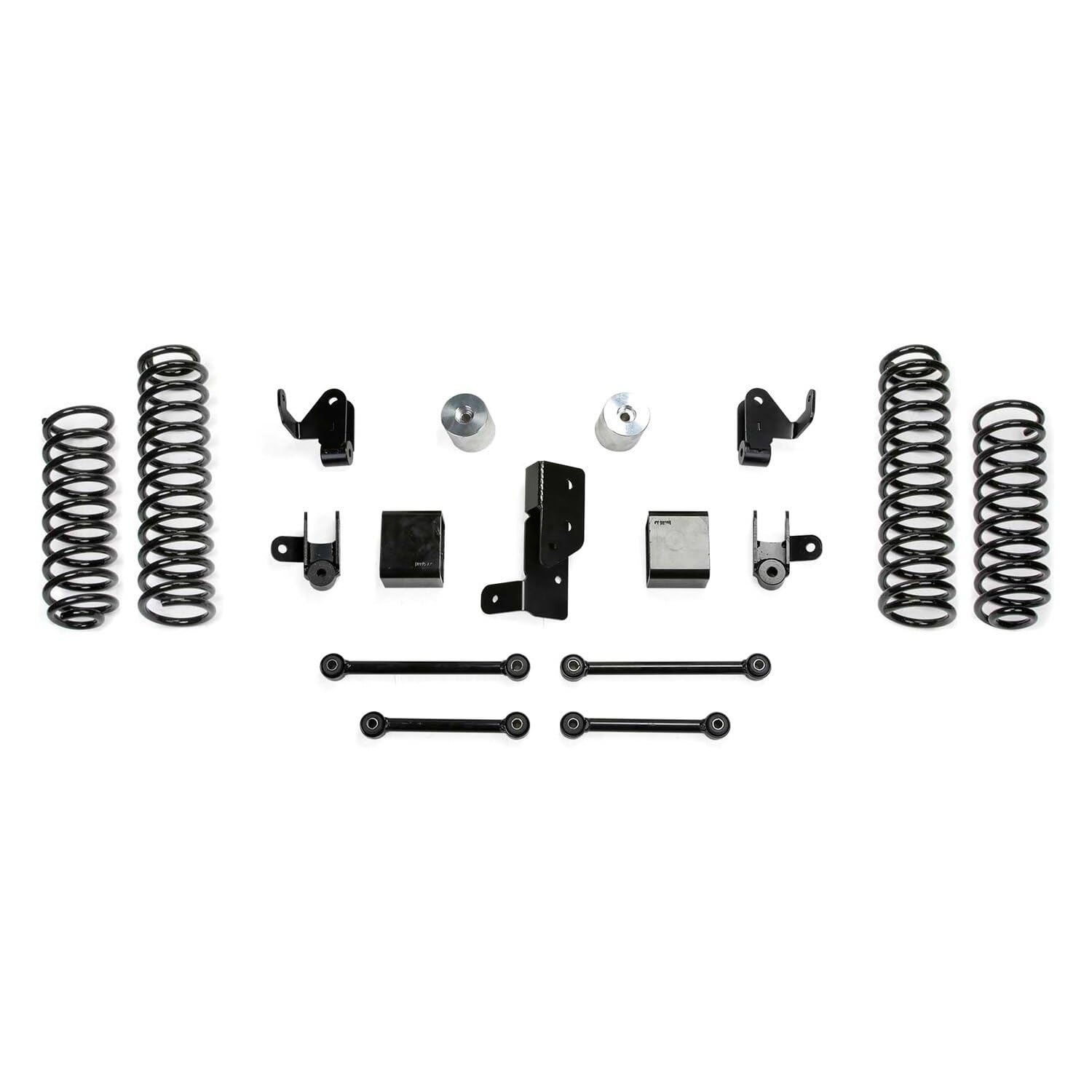 Fabtech - 20-22 Jeep JL 4-Türer 4WD Diesel und 392 7,6 cm Sportsystem mit Shk Ext (K4204) von Fabtech