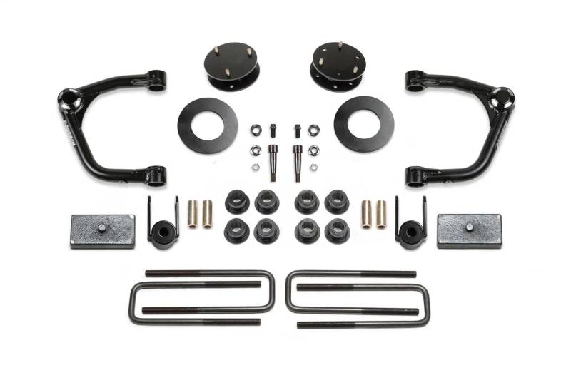 Fabtech K1131 Uniball Lift System 8,9 cm Lift w/ARC Federabstandshalter Kit Uniball Lift System von Fabtech