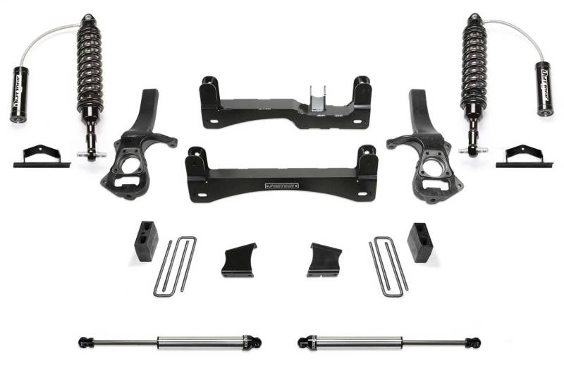 Fabtech K1151DL Performance Lift System w/Shocks 15,2 cm Lift w/Front Dirt Logic 2.5 Resi Gewindefahrwerke hinten Dirt Logic 2.25 Shocks Performance Lift System w/Shocks von Fabtech