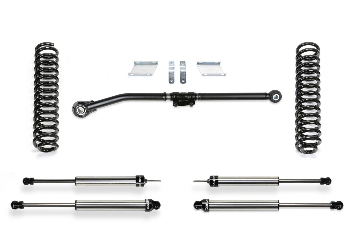 Fabtech K2333DL Basic Hebeanlage mit 6,35 cm Hebe-Stoßdämpfer mit Einstiegshebe-System Dirt Logic Shocks mit Dämpfern von Fabtech