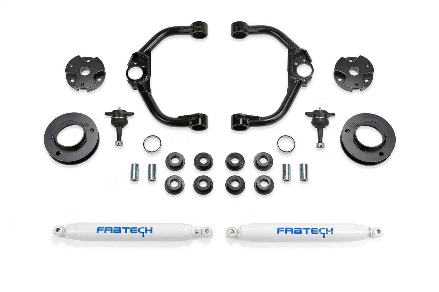 Fabtech K3167 Performance Lift System mit Stoßdämpfern 7,6 cm Lift für PN [FTS23202/FTS23204/FTS7188] Performance Lift System w/Shocks von Fabtech