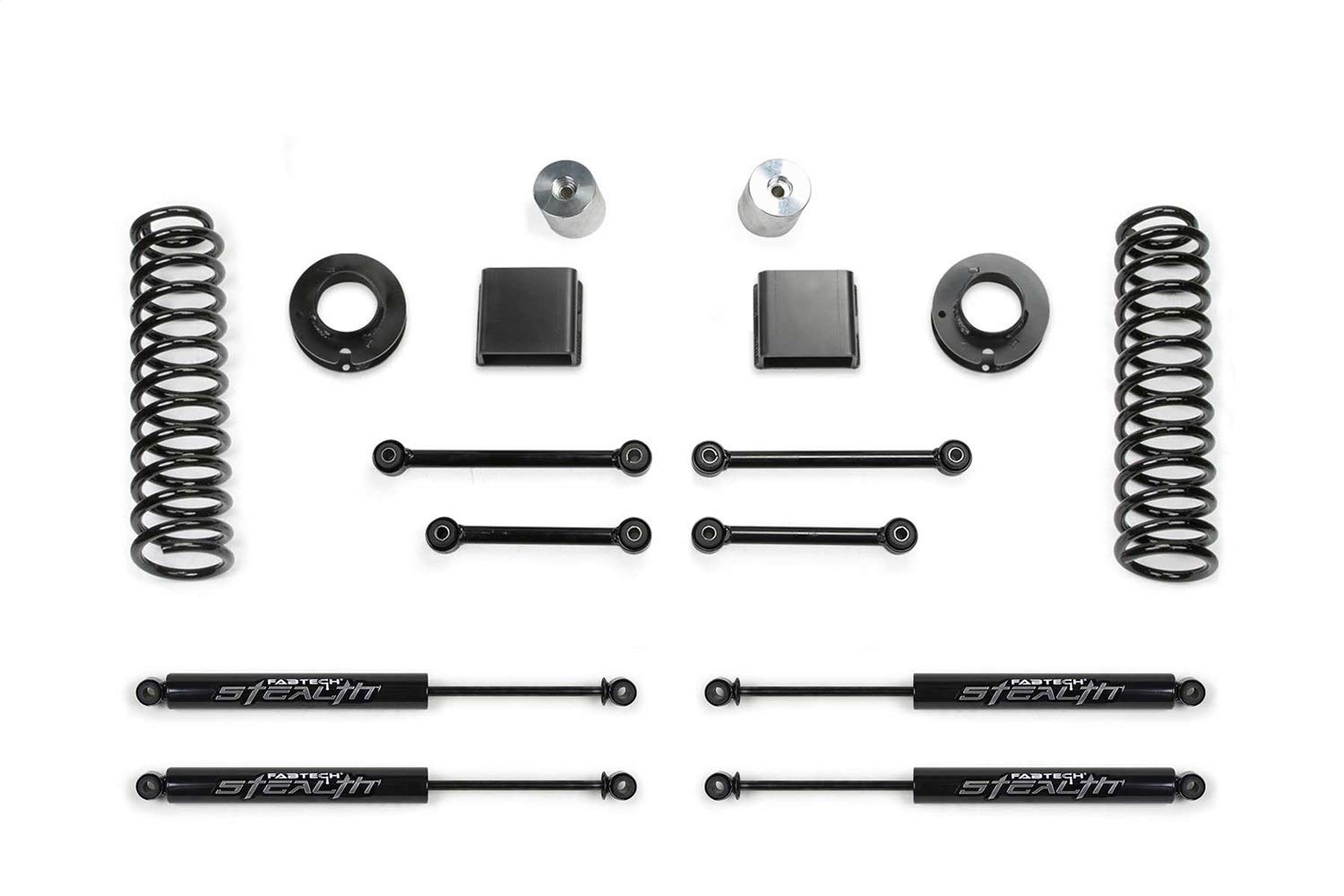 Fabtech K4160M Sport Lift System w/Shock 7,6 cm Lift w/Stealth Extension Sport Lift System w/Shock von Fabtech