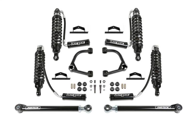 Fabtech - Kit UCA 21-22 Ford Bronco 4-Türer ohne Bilstein 4WD 4 Zoll mit Uniball und Resi Coilovers (K2385DL) von Fabtech