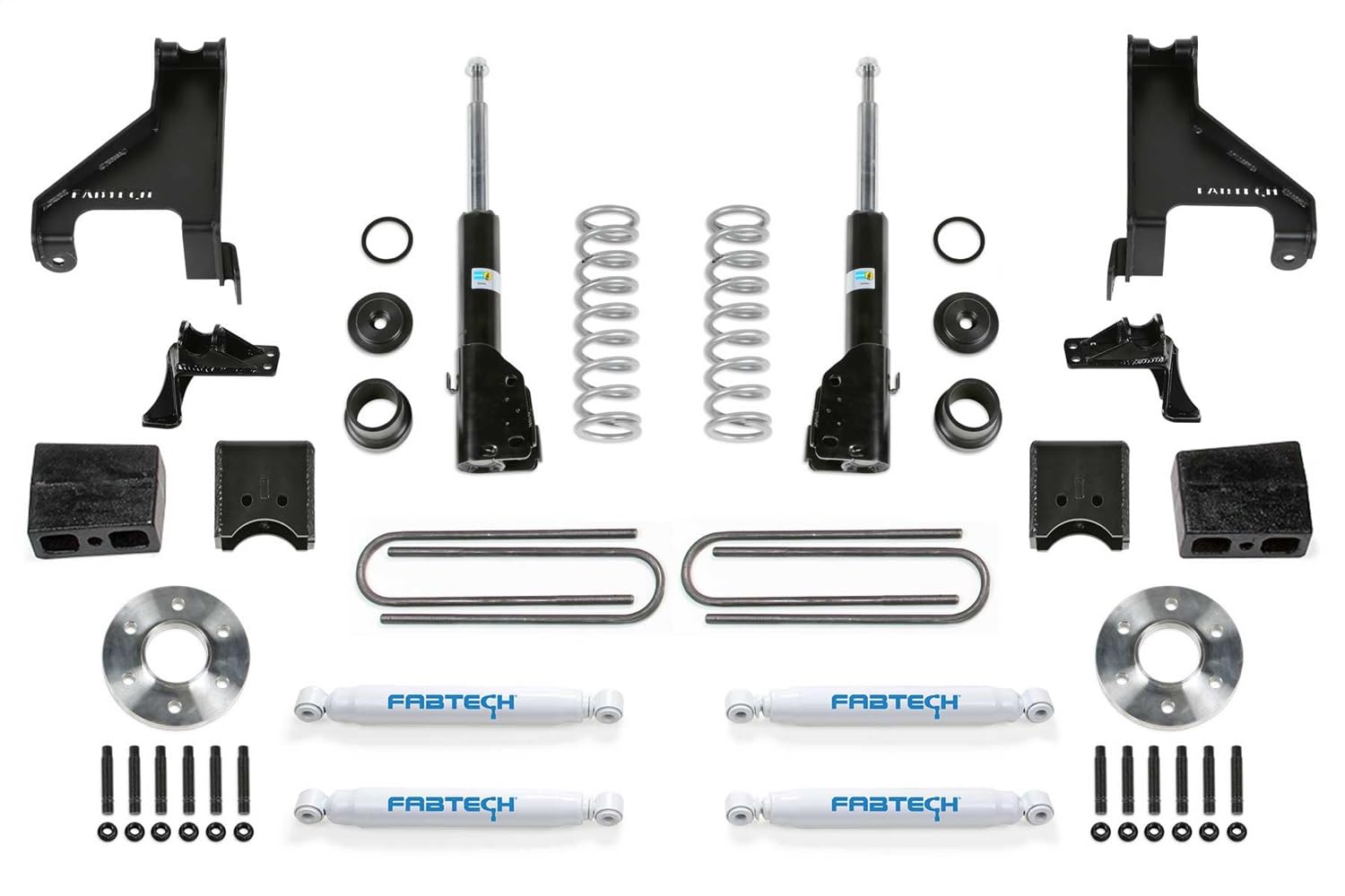 Fabtech Motorsports K9003 1,5 Coil Assist Kit W/B4 Bilstein von Fabtech