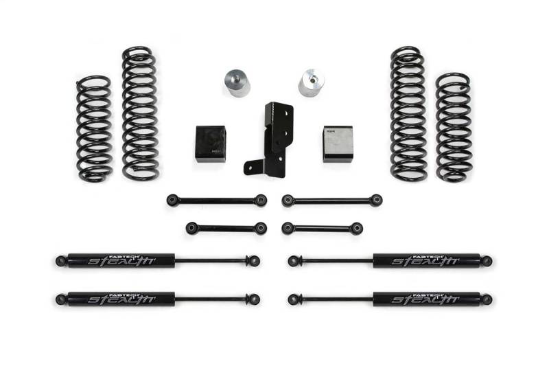 Jeep JL 4 Dr 4WD Diesel und 392 7,6 cm Sportsystem mit Stealth (K4205M) von Fabtech