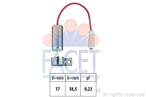 Facet 0.0339 Kondensator, Zⁿndanlage von Facet