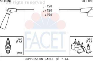 Facet 4.7007 Zⁿndleitungssatz von Facet