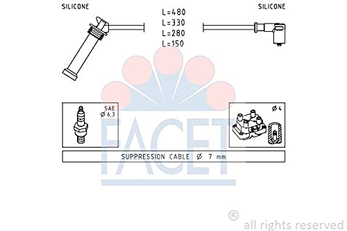 Facet 4.9614 Zⁿndleitungssatz von Facet