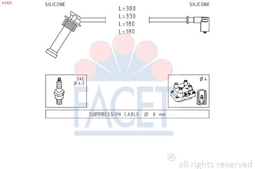 Facet 4.9625 Zⁿndleitungssatz von Facet