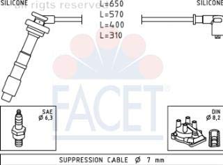 Facet 4.9658 Zⁿndleitungssatz von Facet