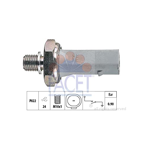 Öldruckschalter Made in Italy - OE Equivalent von Facet (7.0134) Schalter Schmierung von Facet