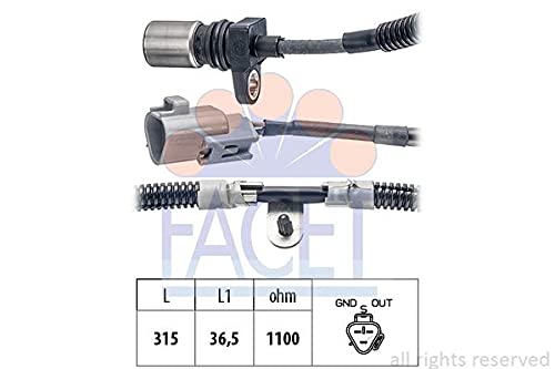 Facet 90502-Generator Impulse, Kurbelwelle von Facet