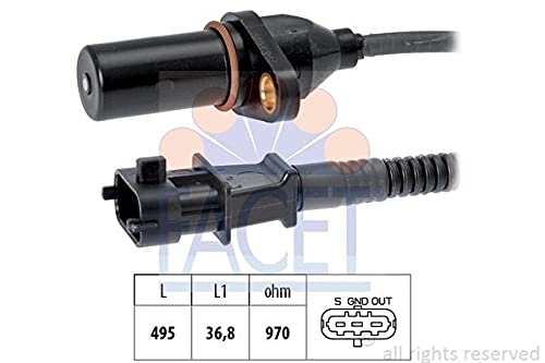 Facet 90563-Generator Impulse, Kurbelwelle von Facet