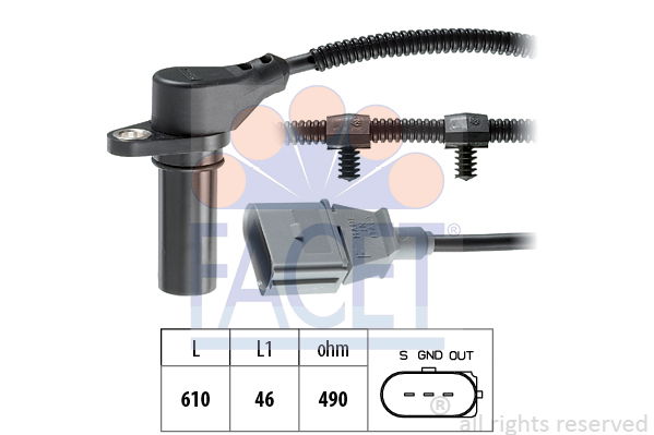 Impulsgeber, Kurbelwelle Facet 9.0259 von Facet