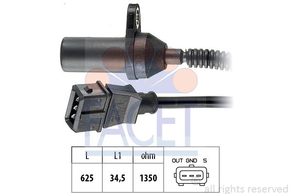 Impulsgeber, Kurbelwelle Facet 9.0285 von Facet