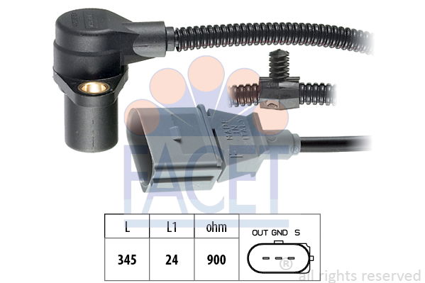 Impulsgeber, Kurbelwelle Facet 9.0287 von Facet