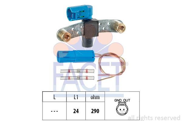 Impulsgeber, Kurbelwelle Facet 9.0597K von Facet